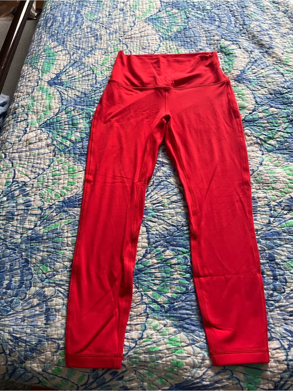 Lululemon align leggings 25” love red